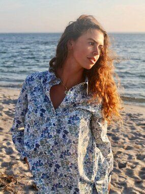 Liberty of London "Strawberry Thief" shirt